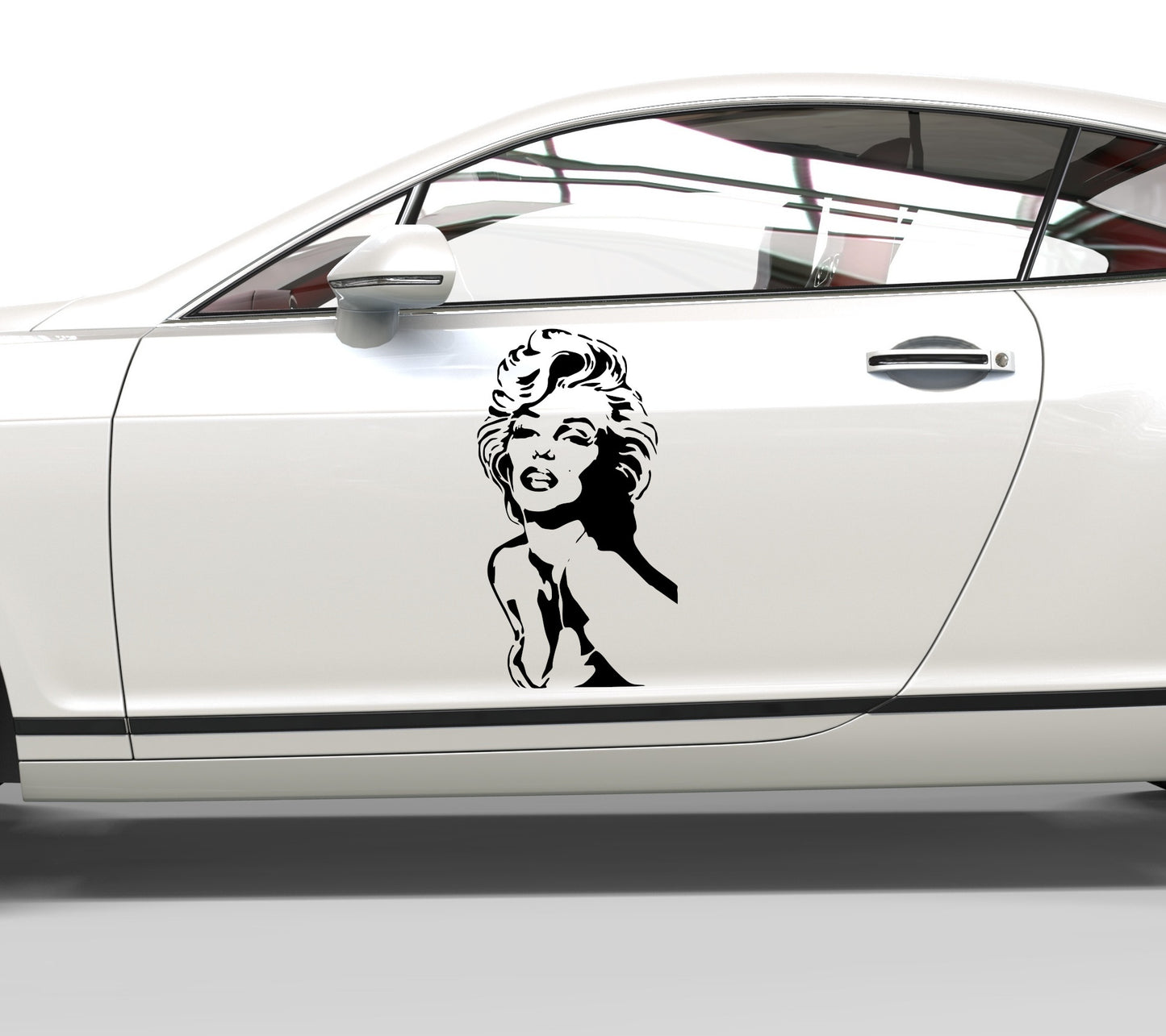 Autoaufkleber Marilyn posierend