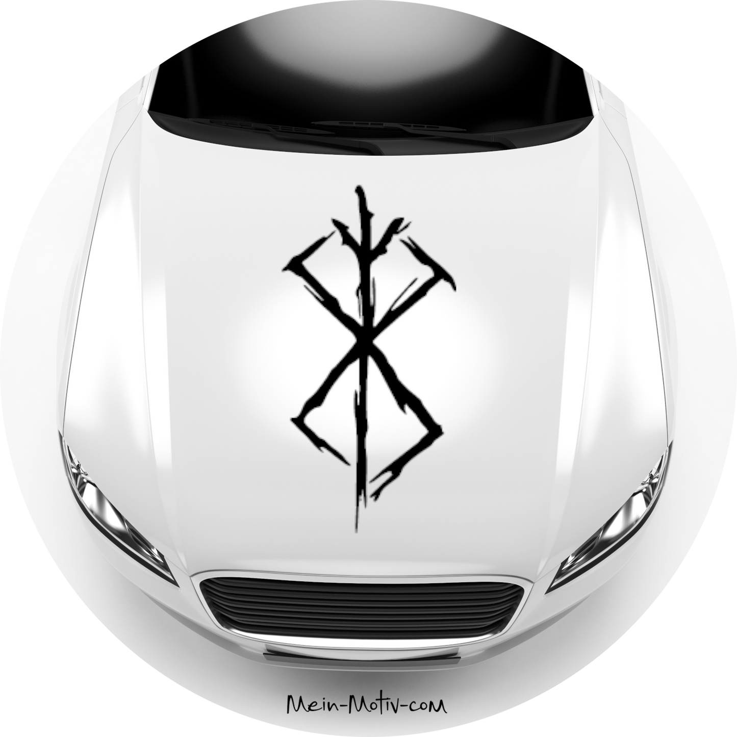 Autoaufkleber Berserk Symbol