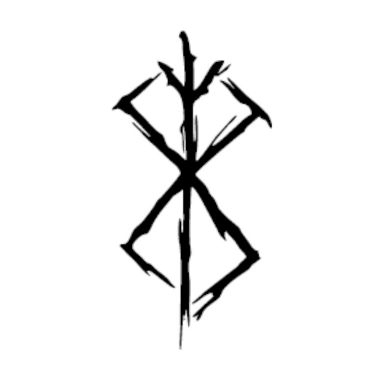 Wandtattoo Berserk Symbol