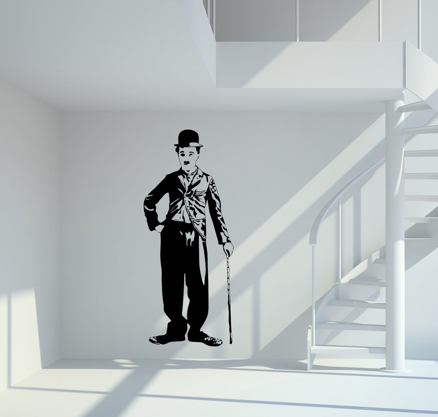 Wandtattoo Charlie Chaplin