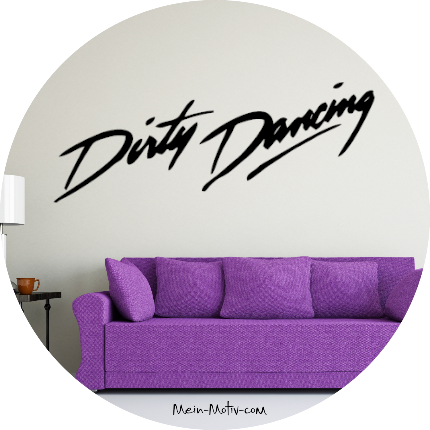 Wandtattoo Dirty Dancing Schriftzug