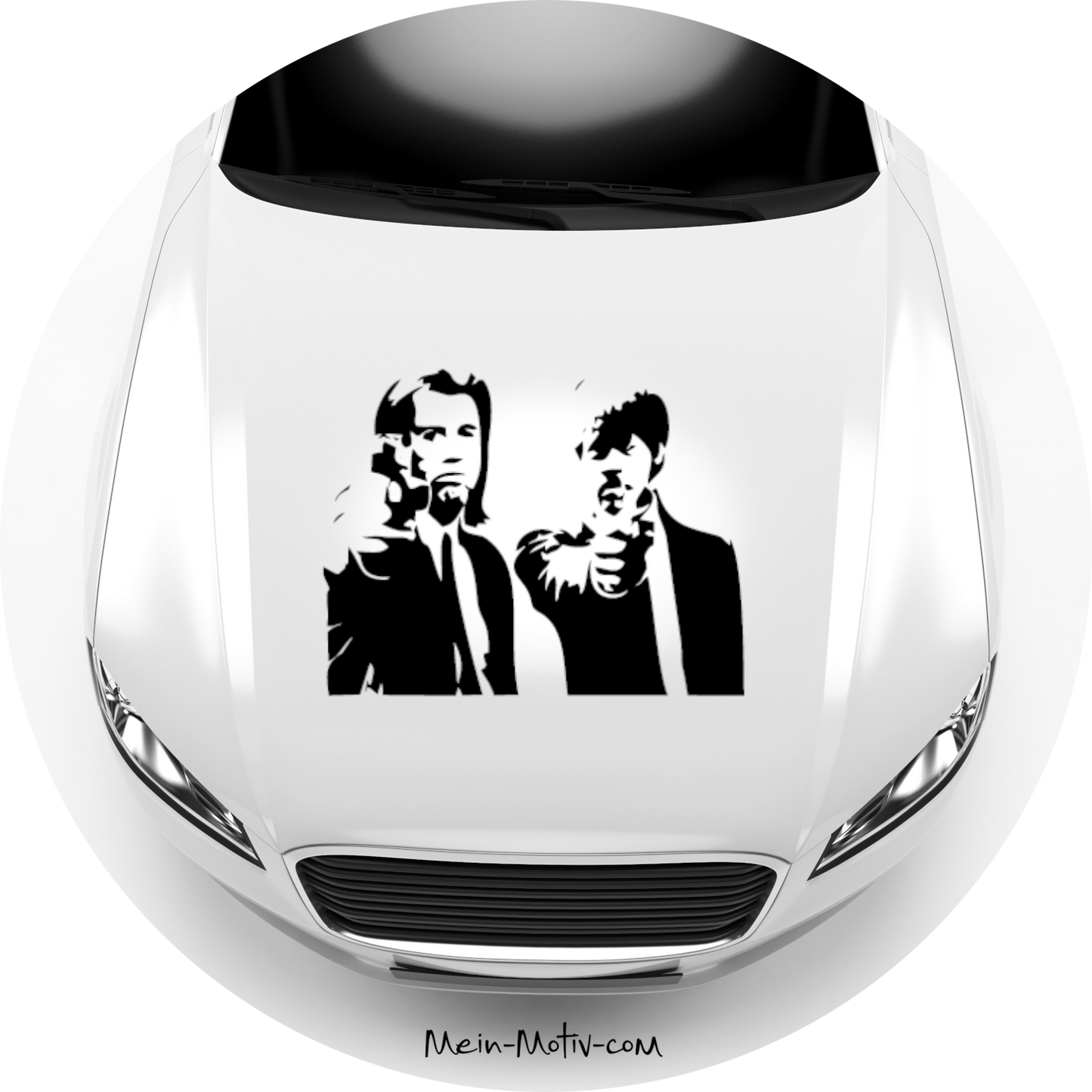 Autoaufkleber Pulp Fiction