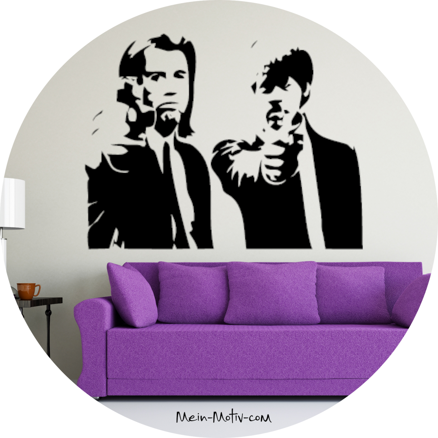 Wandtattoo Pulp Fiction