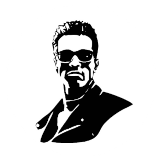 Autoaufkleber Terminator