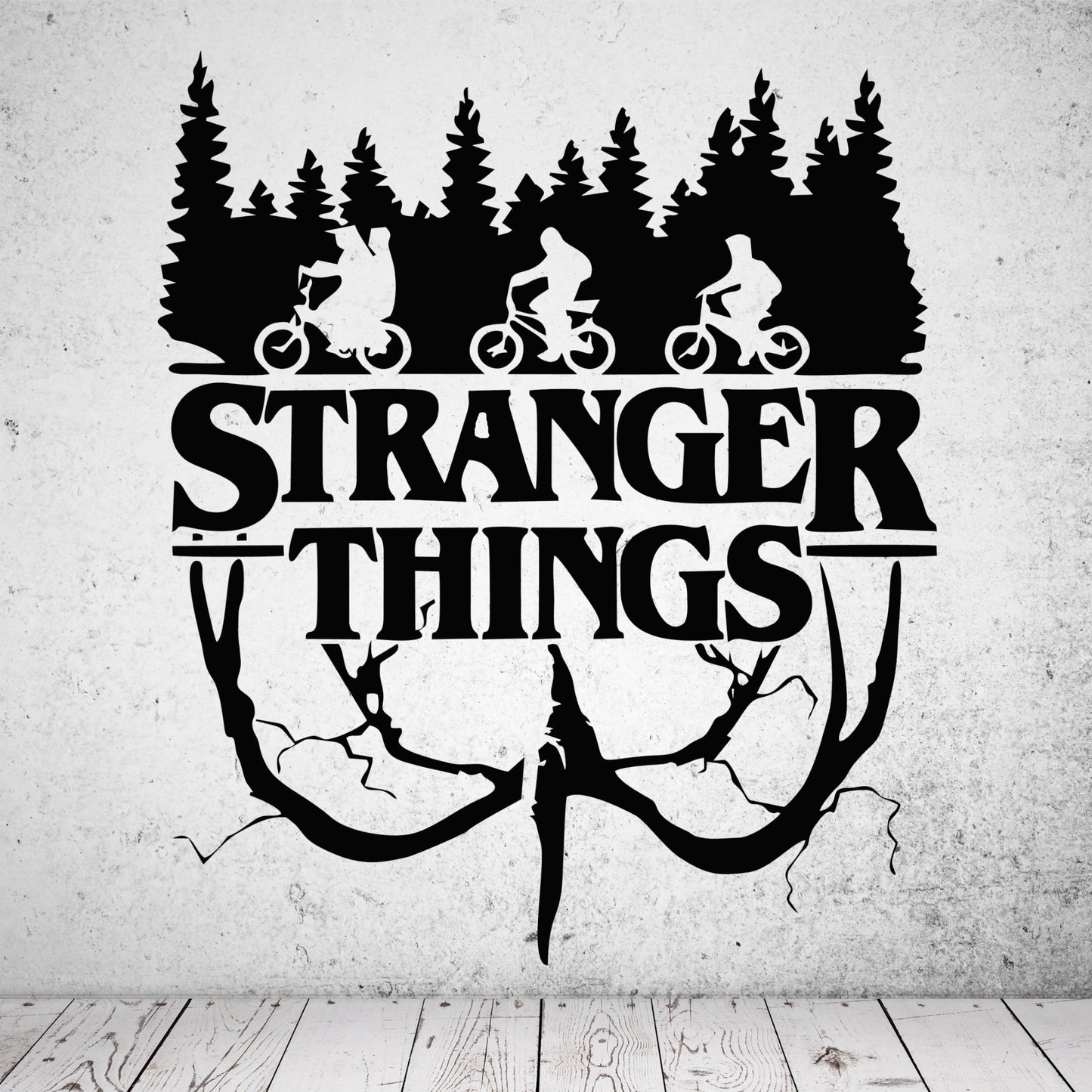 Wandtattoo Stranger Things