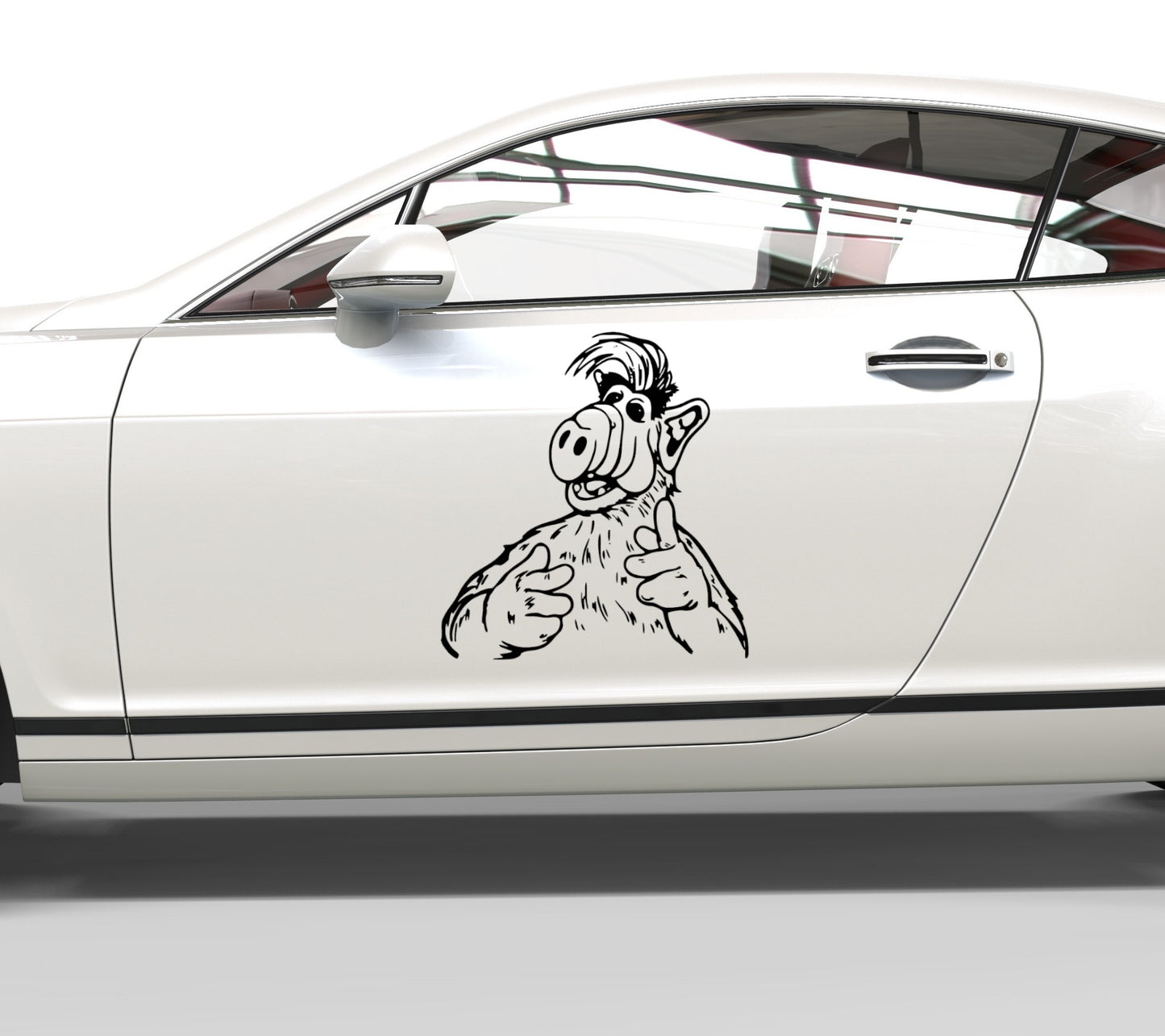 Autoaufkleber Alf