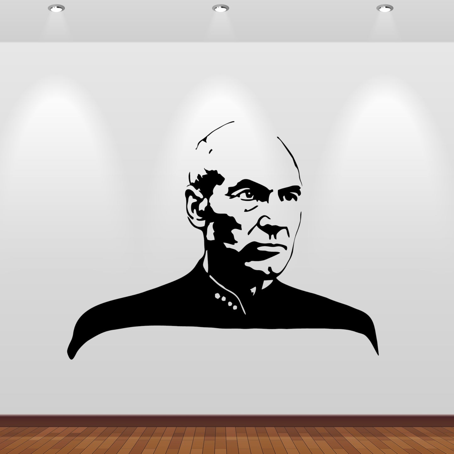 Wandtattoo Star Trek Picard Jean-Luc Picard