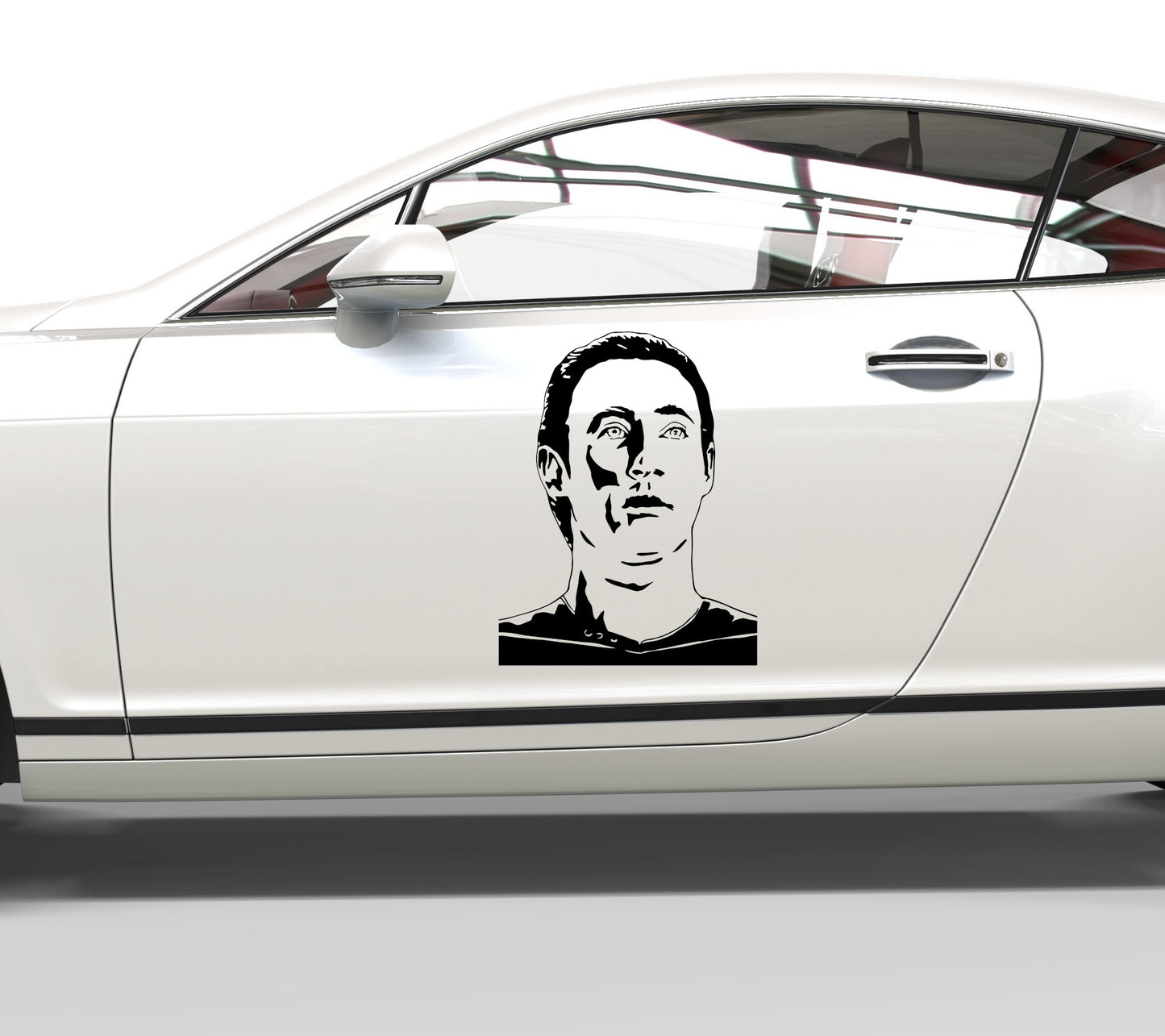 Autoaufkleber Star Trek Picard Lt. Commander Data