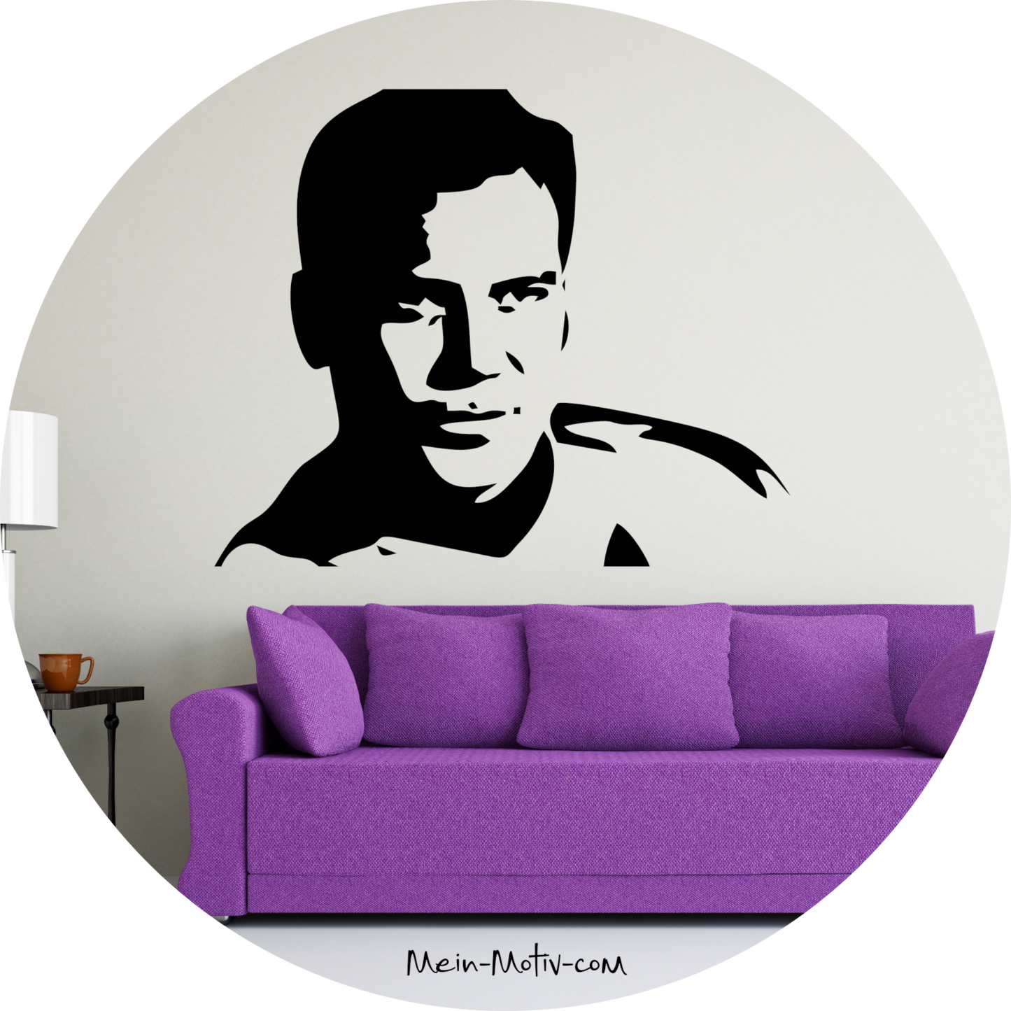 Wandtattoo Star Trek William Shatner