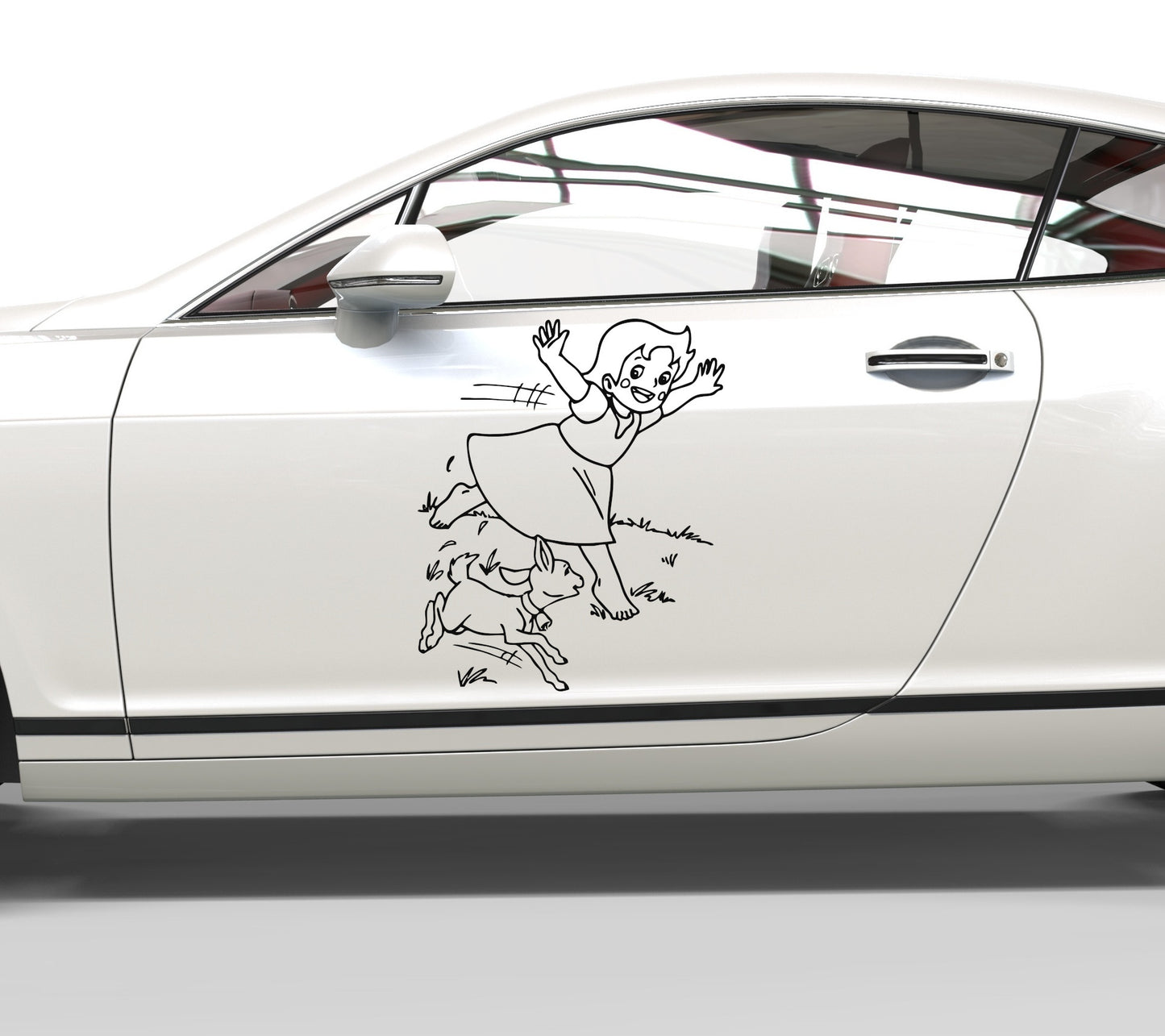 Autoaufkleber Heidi