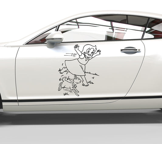 Autoaufkleber Heidi