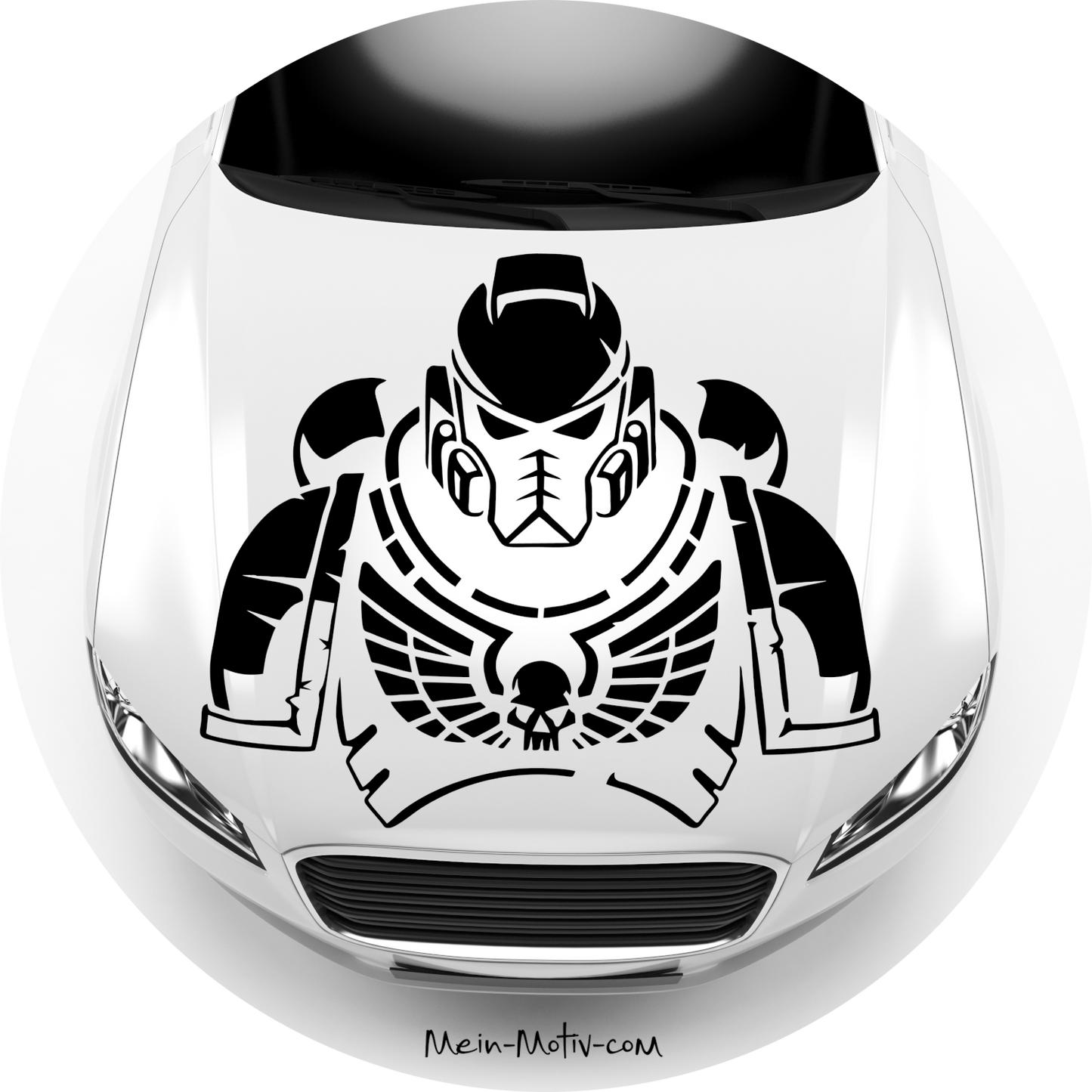 Autoaufkleber Warhammer 40k Space Marine