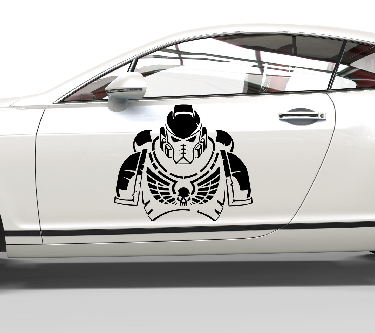 Autoaufkleber Warhammer 40k Space Marine