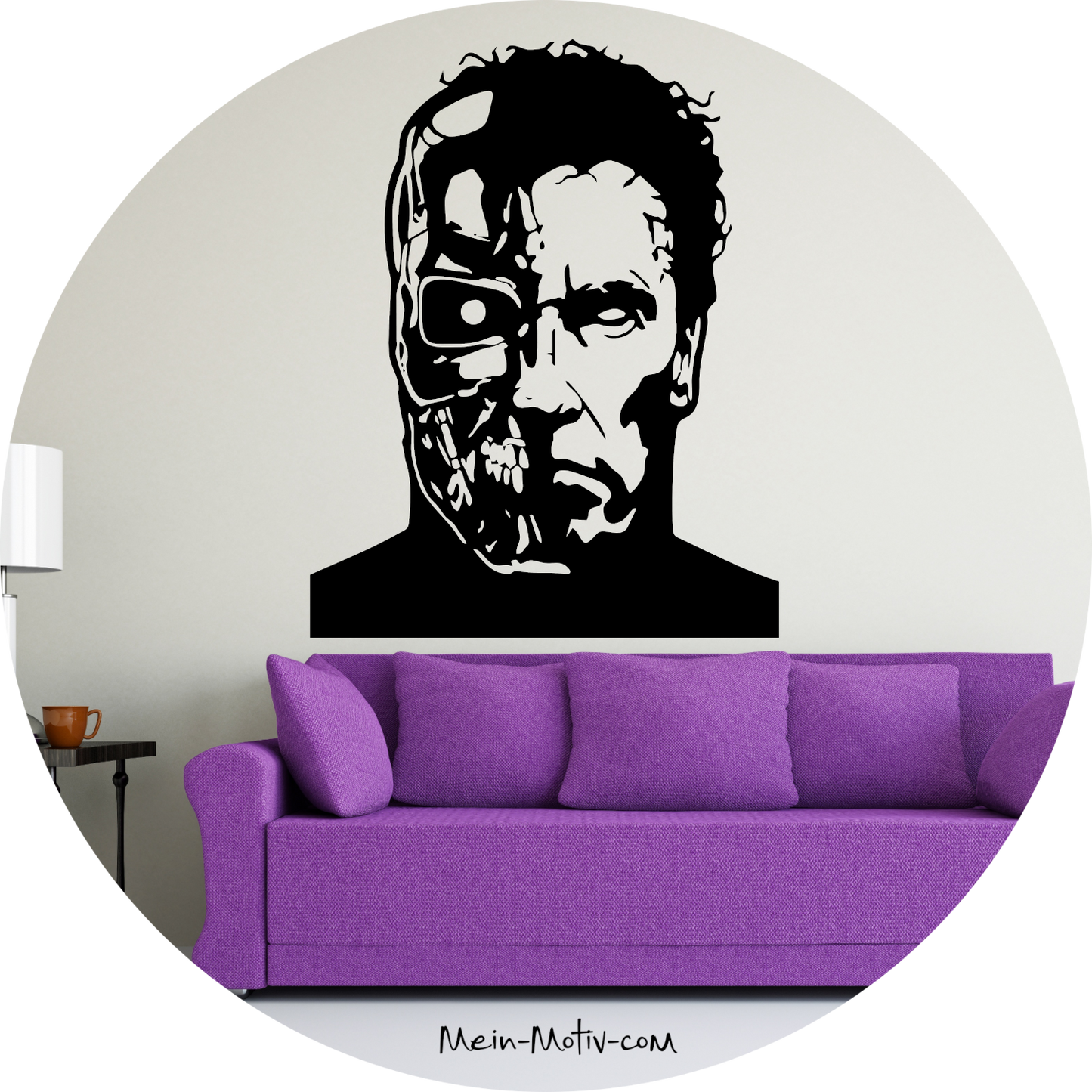Wandtattoo Terminator - Roboter