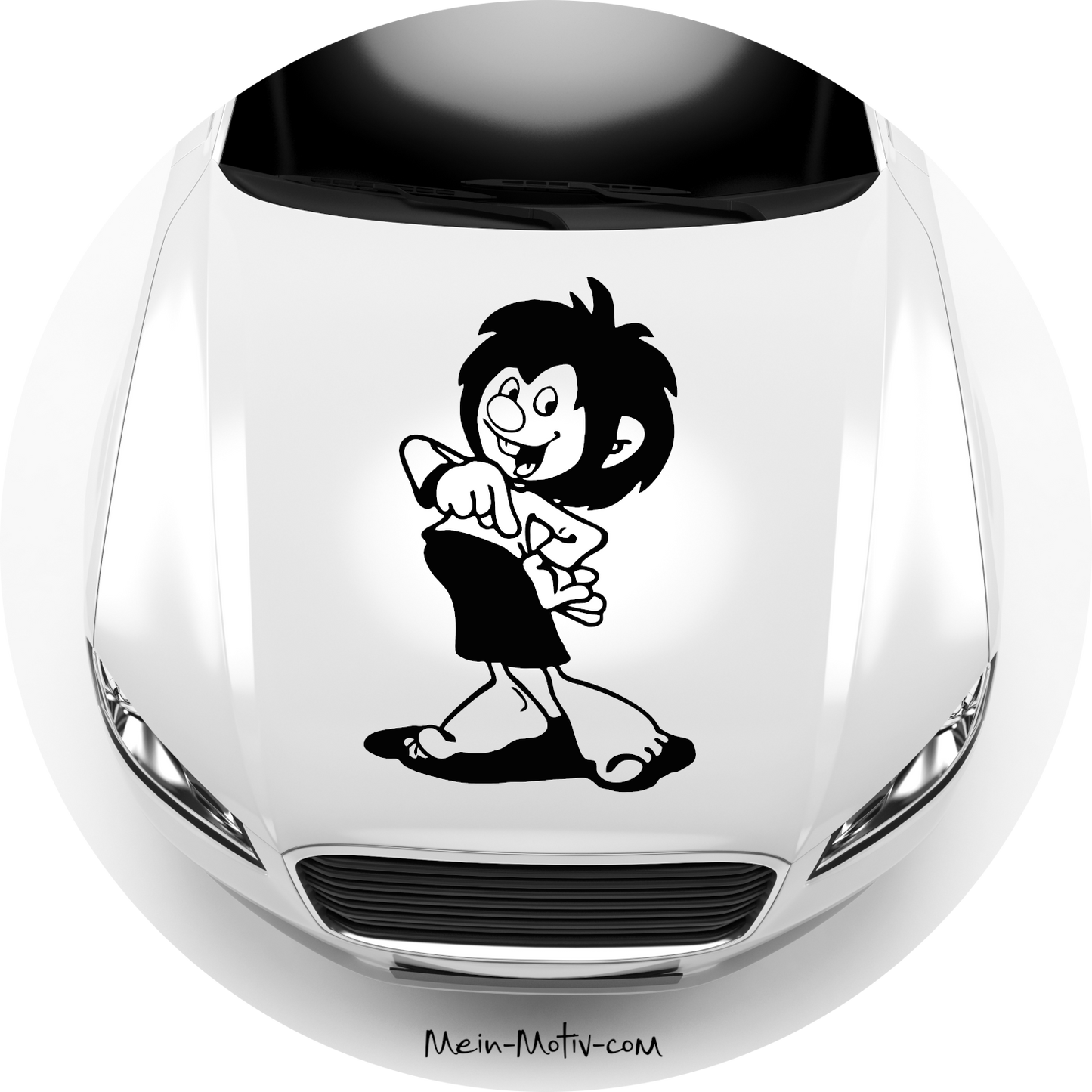 Autoaufkleber Pumuckl