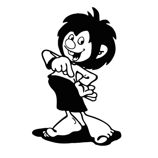Autoaufkleber Pumuckl
