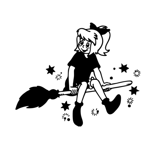 Wandtattoo Bibi Blocksberg