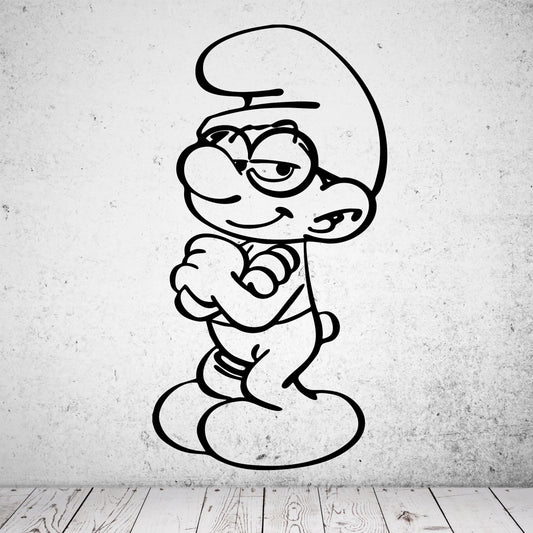 Wandtattoo Die Schlümpfe Schlaubi