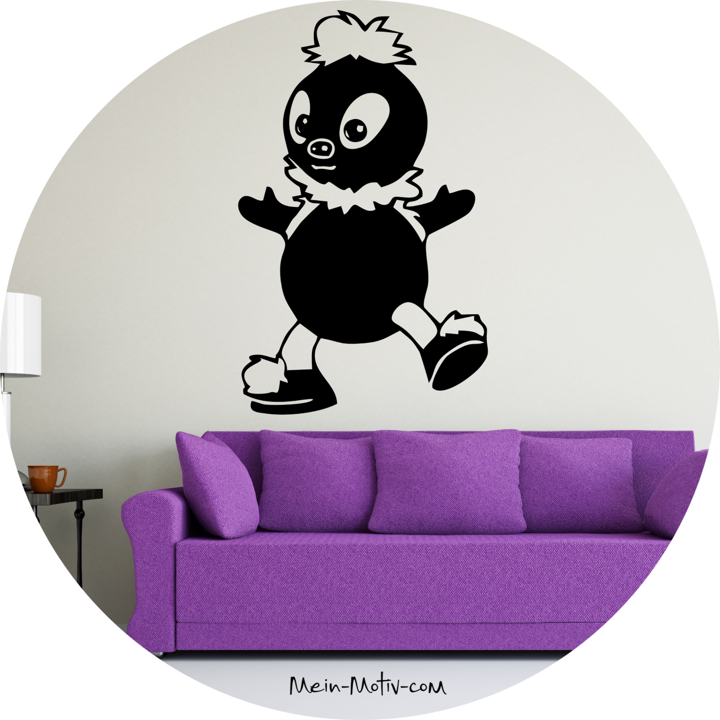 Wandtattoo Pittiplatsch