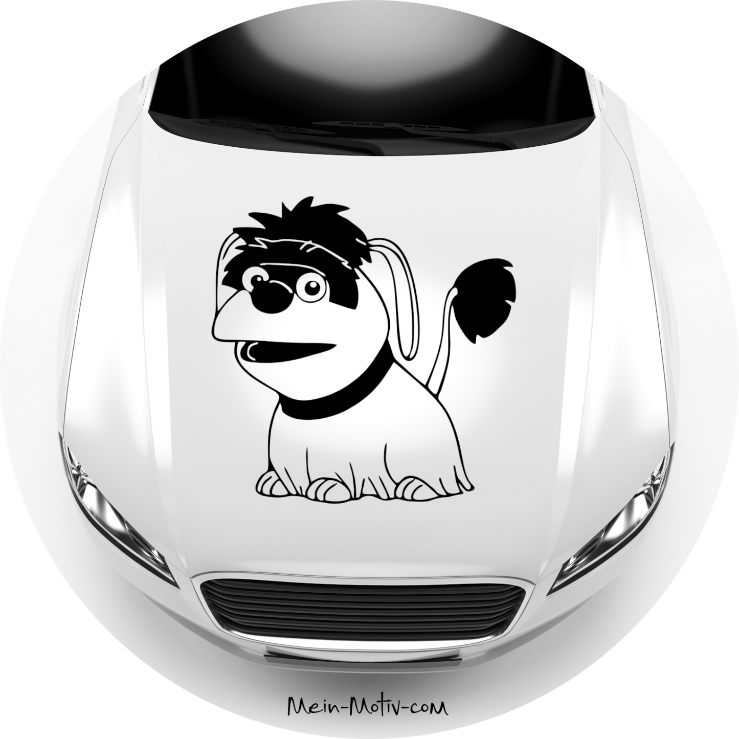 Autoaufkleber Pittiplatsch - Moppi
