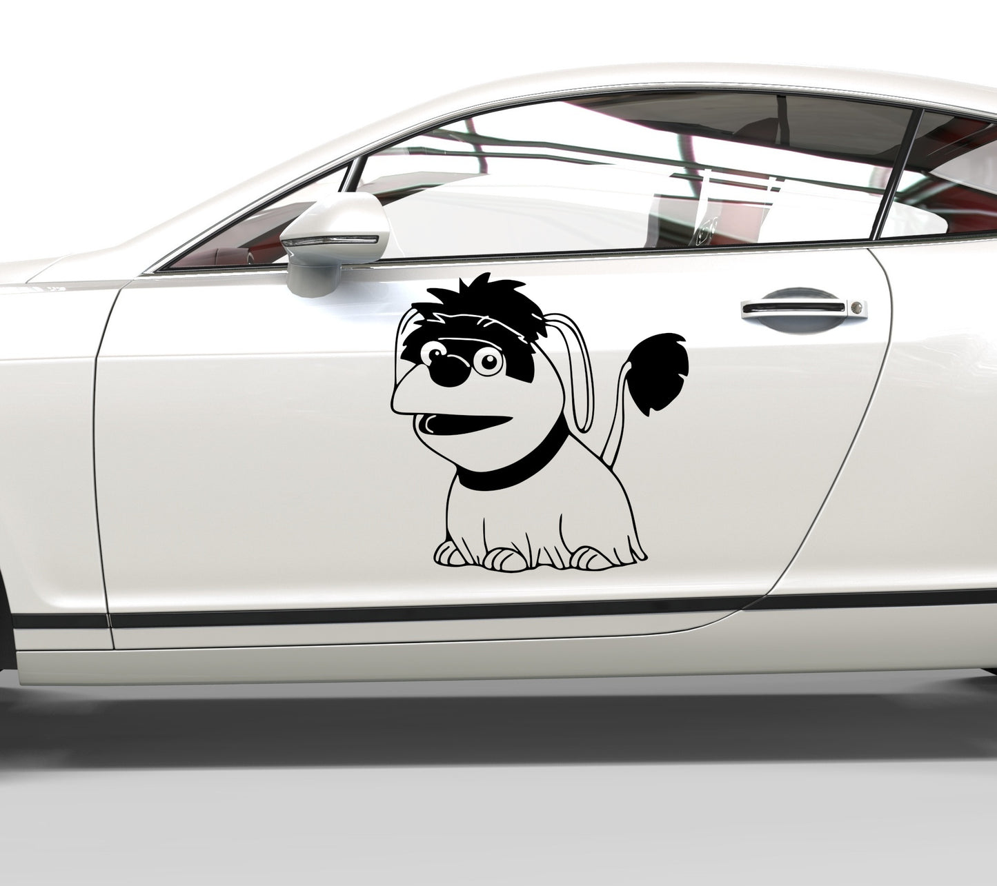 Autoaufkleber Pittiplatsch - Moppi