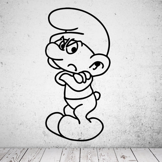 Wandtattoo Die Schlümpfe Muffi