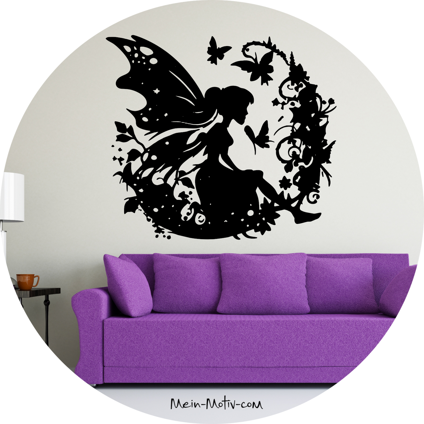 Wandtattoo Baumelfe