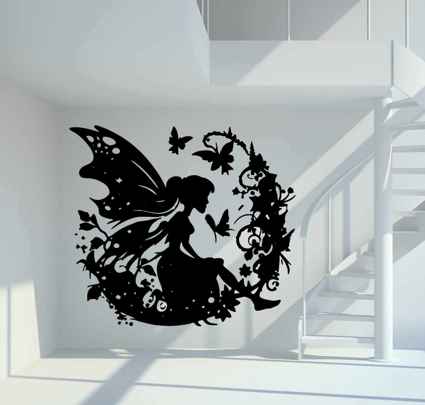 Wandtattoo Baumelfe