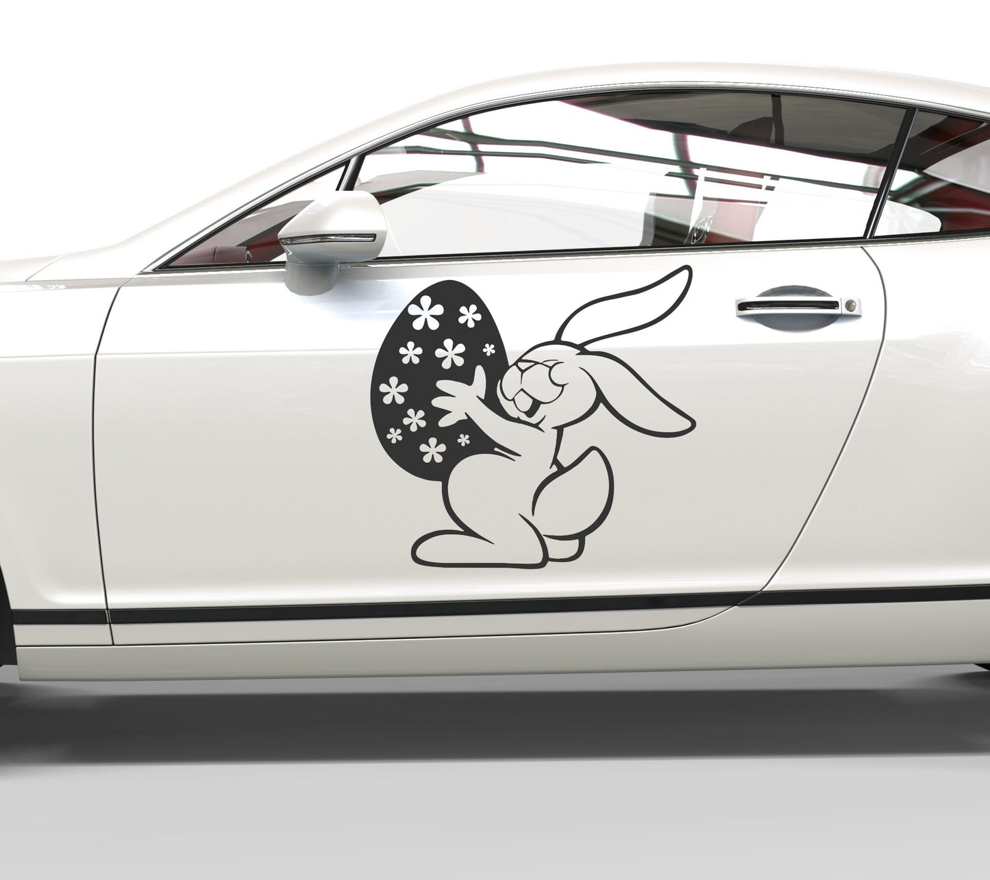 Autoaufkleber Osterhase