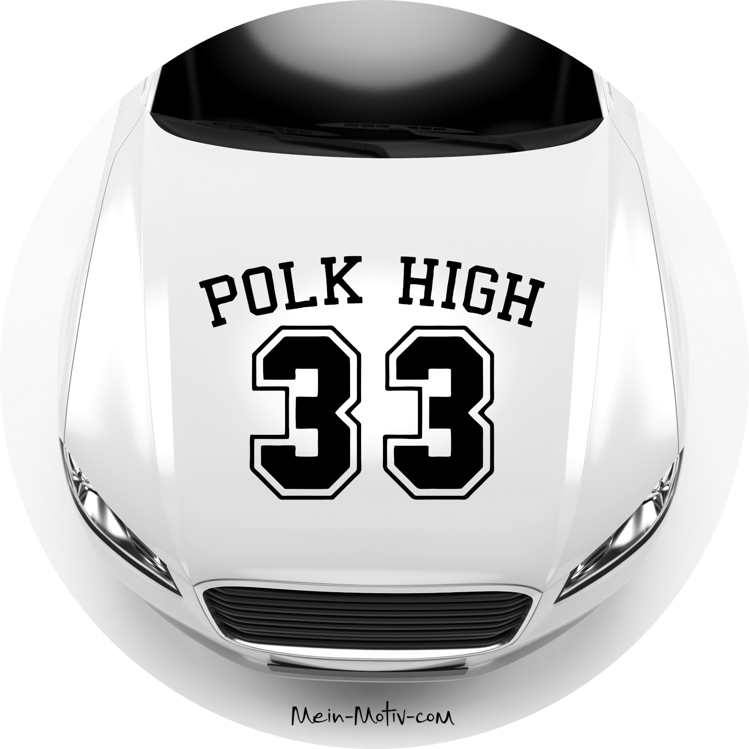 Autoaufkleber Polk High 33 - Al Bundy