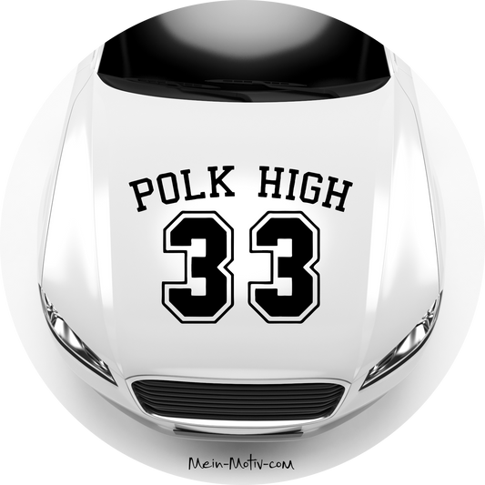 Autoaufkleber Polk High 33 - Al Bundy