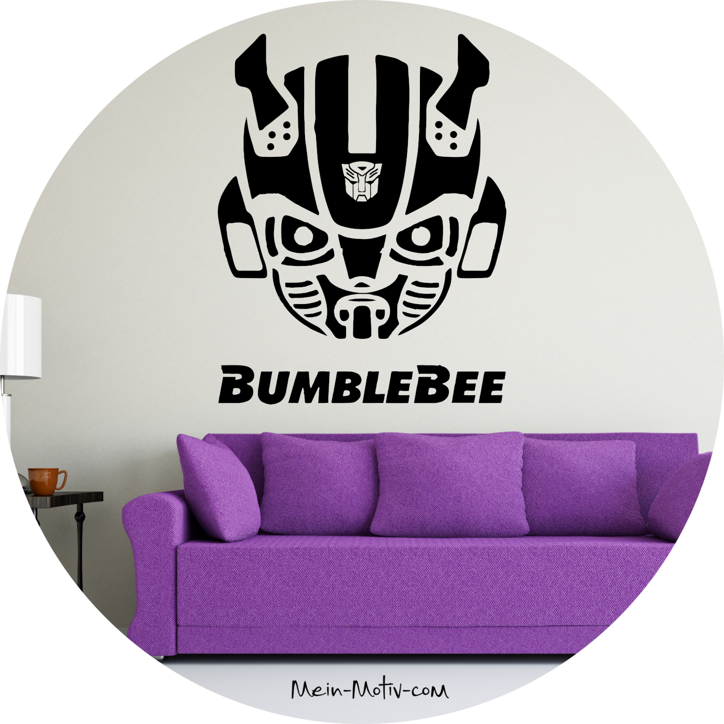 Wandtattoo Transformers Bumblebee