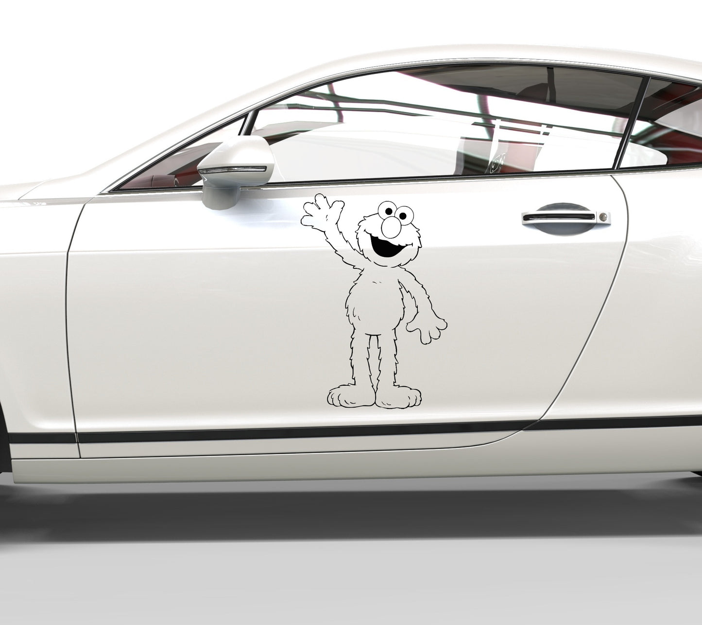 Autoaufkleber Elmo Sesamstraße
