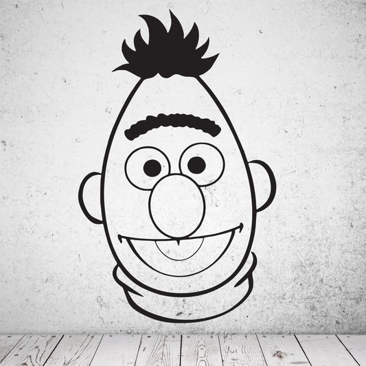 Wandtattoo Bert Sesamstraße