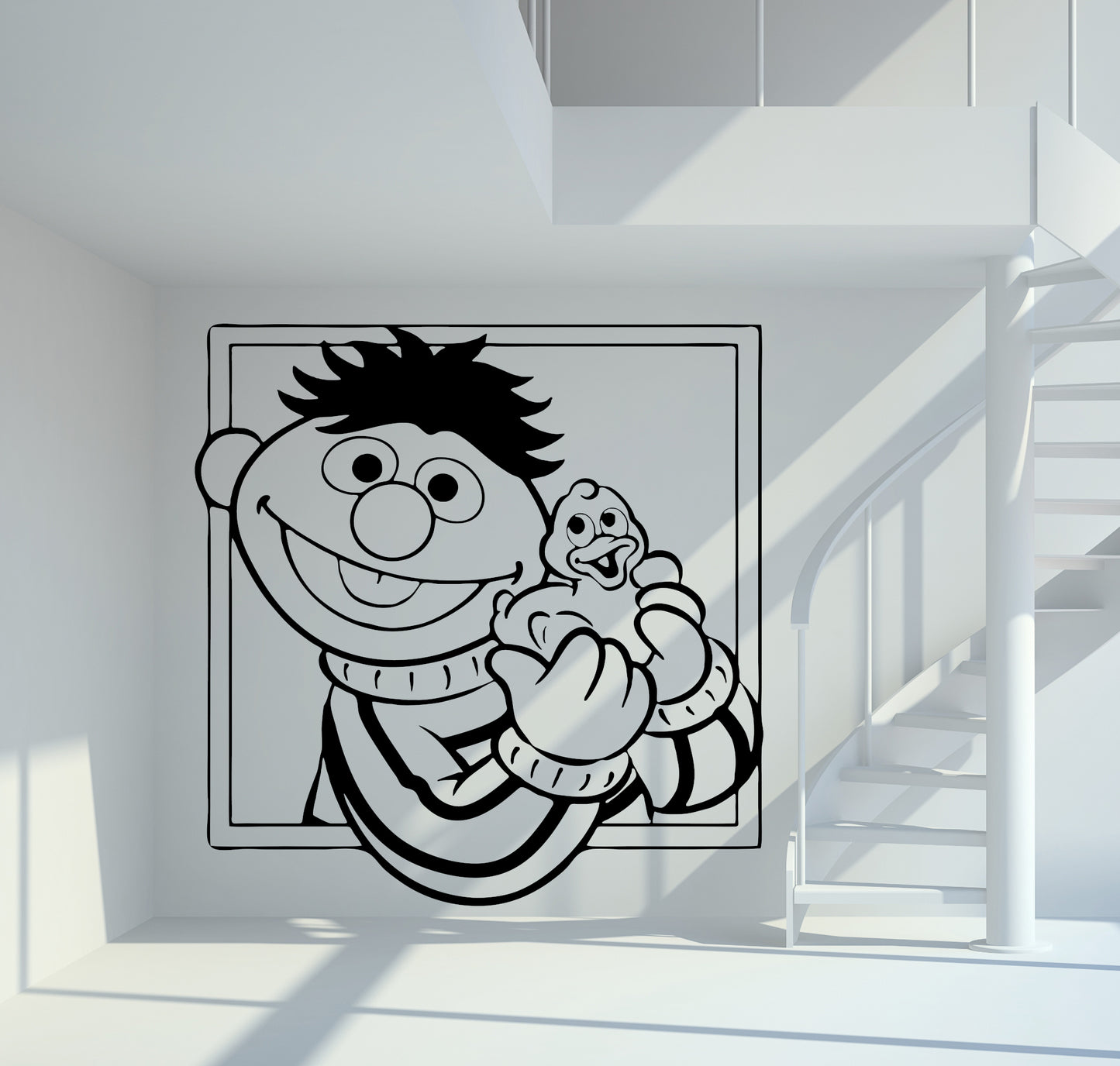 Wandtattoo Ernie Sesamstraße