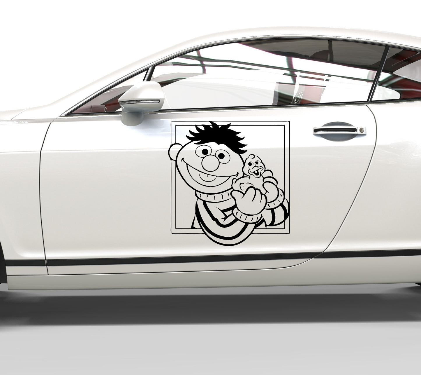 Autoaufkleber Ernie Sesamstraße