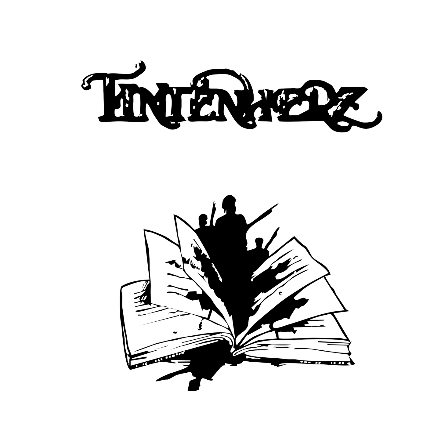 Wandtattoo Tintenherz - Heraus lesen