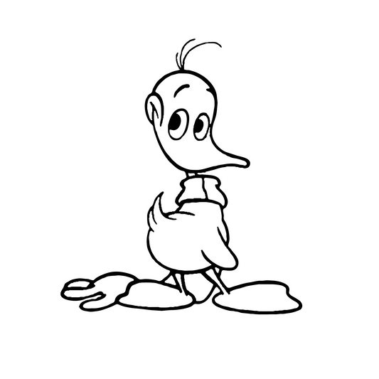 Wandtattoo Alfred Jodokus Kwak