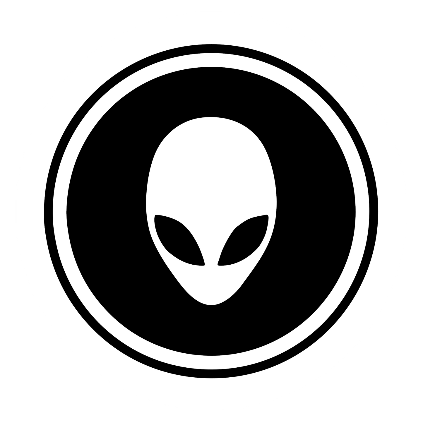 Wandtattoo Alien umkreist