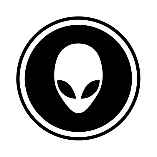 Wandtattoo Alien umkreist