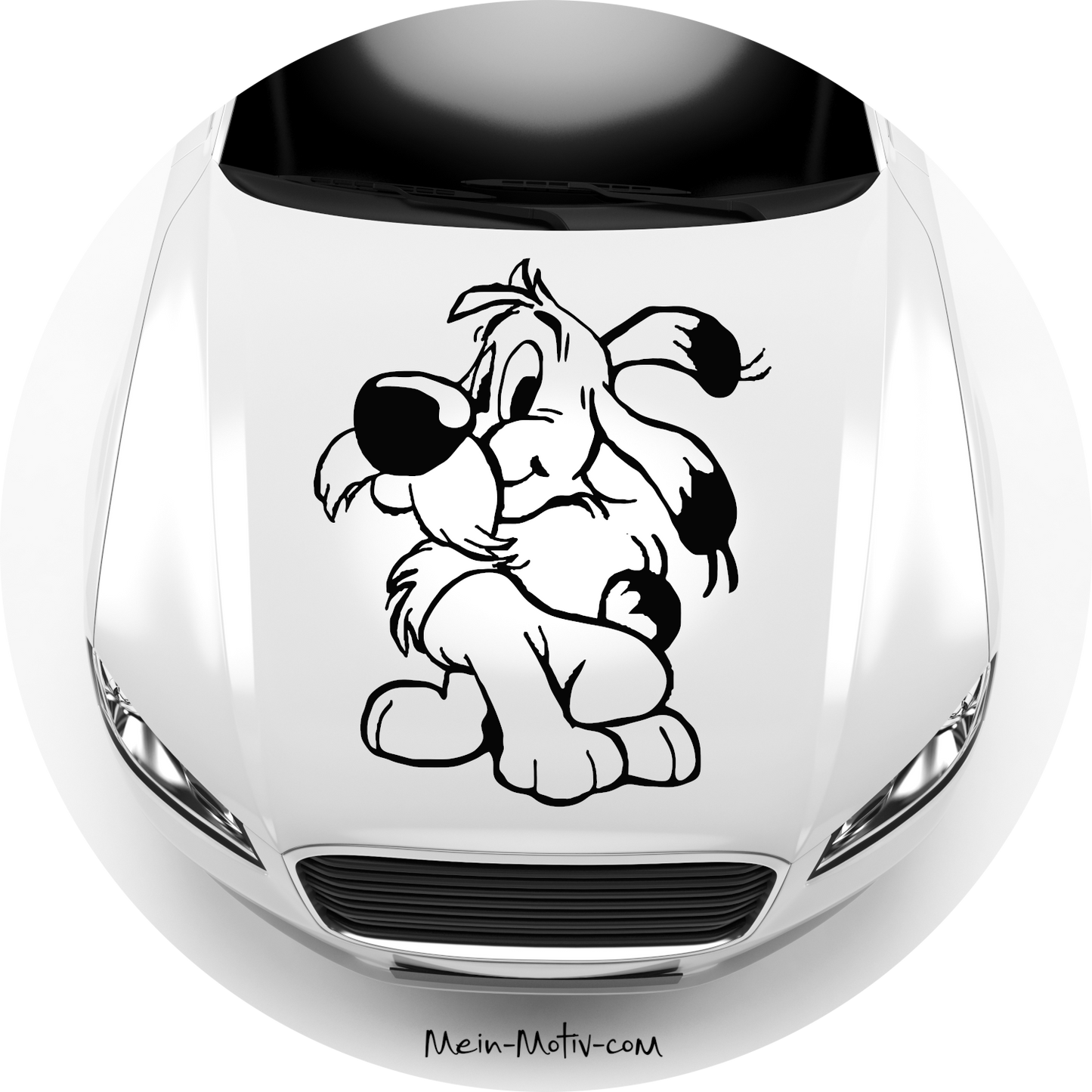 Autoaufkleber Idefix