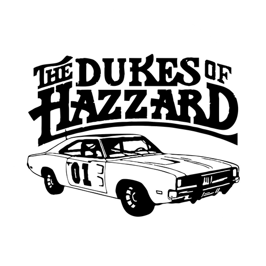 Wandtattoo General Lee-The Dukes of Hazard