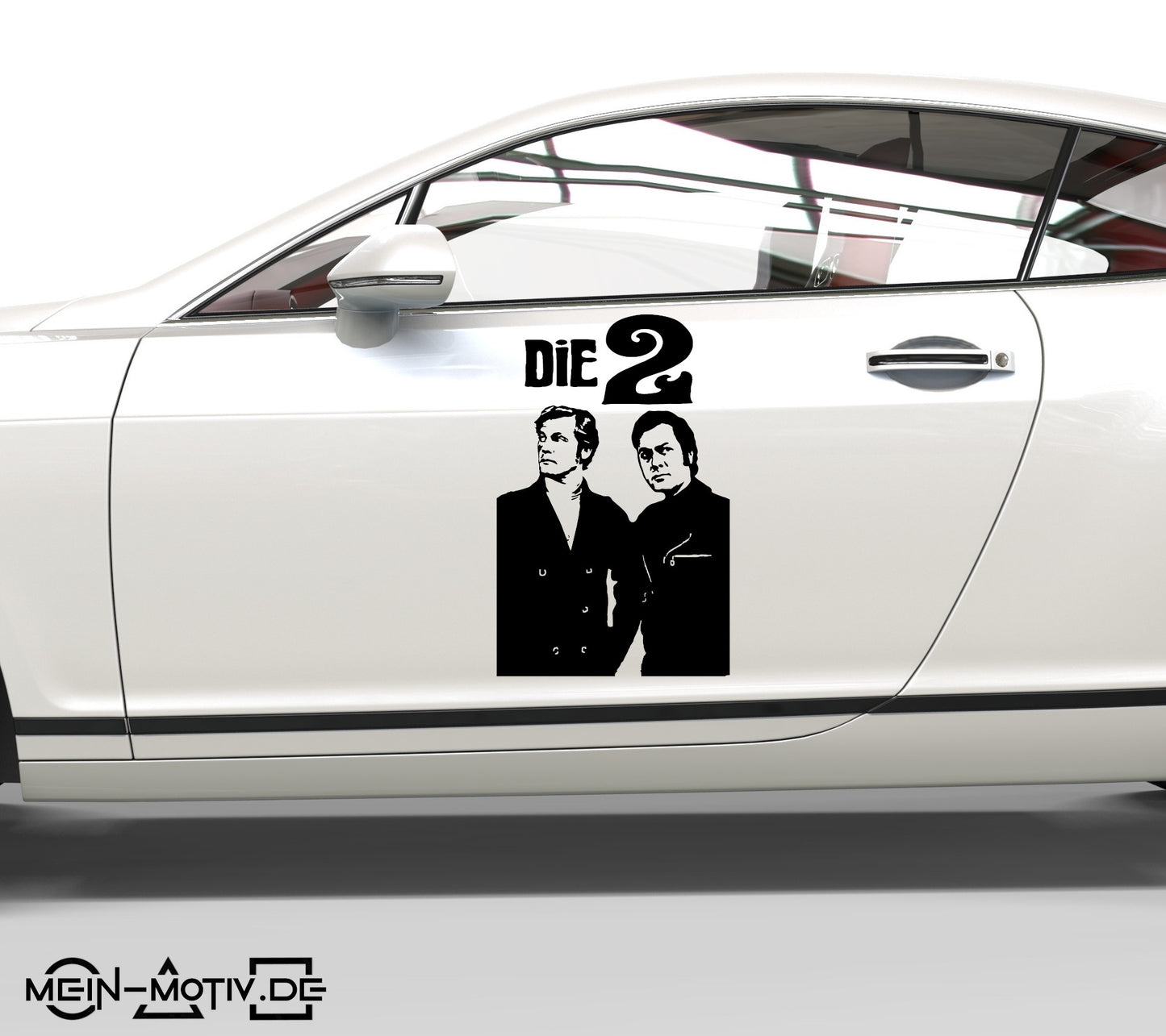 Aufkleber Die 2 - The Persuaders - Sticker für alle glatten Flächen
