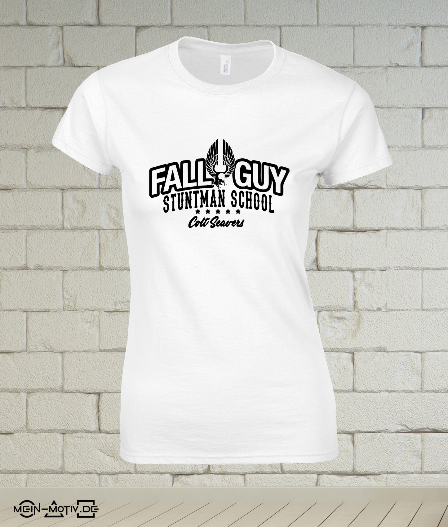 Damen T-Shirt mit Motiv - Colt Seavers - Stuntman School