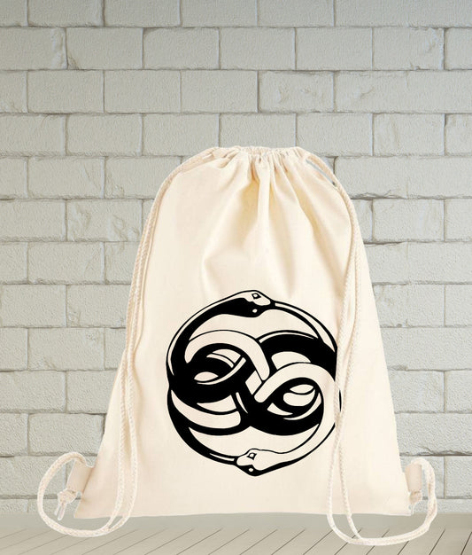 Rucksackbeutel aus recycelten Materialien - Die Unendliche Geschichte - Auryn