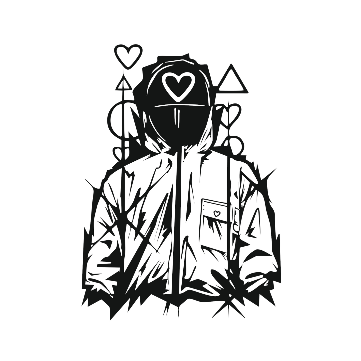 Herren T-Shirt mit Motiv - Squid Game