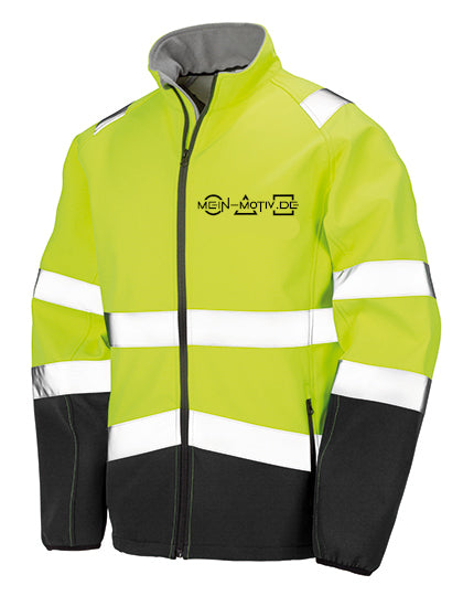 Berufsbekleidung - Softshelljacke mit Aufdruck