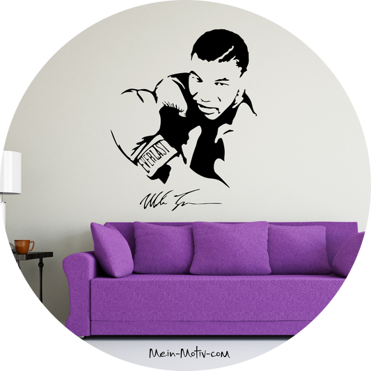 Wandtattoo Iron Mike Tyson