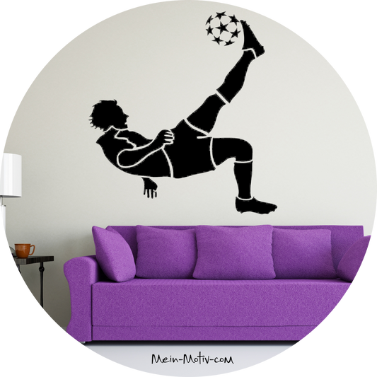 Wandtattoo Soccer