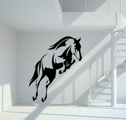 Wandtattoo Springpferd